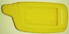 Чехол силиконовый на брелок Alligator S-800/825/850/875 / 400/450/475/500/550/575 жёлтый