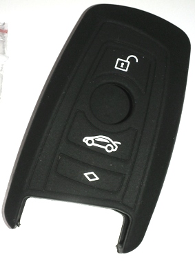 Чехол силиконовый для смарт-ключа BMW 5/7 серии, X3/X5/X6, 3 кн.