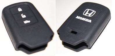 Силиконовый чехол на смарт ключ Honda 3-х кнопочный