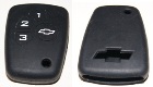 Силиконовый чехол на смарт ключ Chevrolet 3-и кнопки