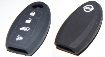 Силиконовый чехол на смарт ключ Nissan с 4-мя кнопками