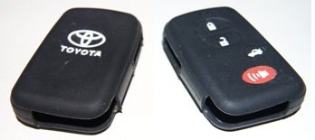 Силиконовый чехол на смарт ключ Toyota 4-х кнопочный