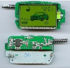 Дисплей с платой для брелка Sheriff ZX-940