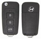 Корпус ключа Hyundai Sonata NF штатного брелка
