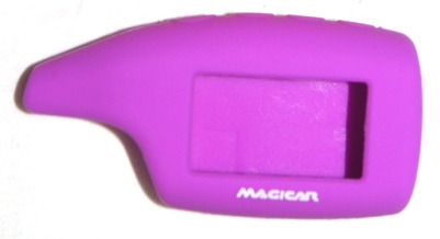 Чехол для брелока Scher-Khan Magicar 5/6/V / Logicar A/B силиконовый фиолетовый