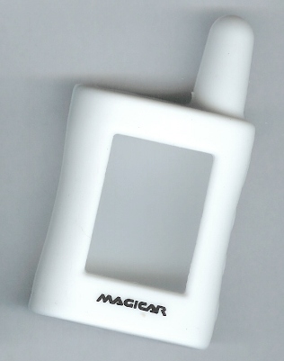 Чехол для брелка Scher-Khan Magicar A/B силиконовый белый