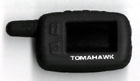 Чехол для брелка Tomahawk tw-7010/9000 / 9010/9020/9030/7100/9100 круглая антенна силиконовый чёрный