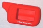 Чехол для брелка Tomahawk TZ-7010/9020/9030/9010 силиконовый красный