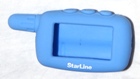 Чехол к брелку StarLine А4/A6/A8/A9/v5/24v силиконовый голубой