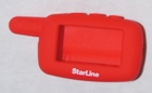 Чехол к брелку StarLine А4/A6/A8/A9/v5/24v силиконовый красный