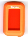 Чехол для брелка StarLine E90/E60/E91/E61/E95/E65 силиконовый оранжевый