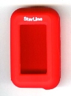 Чехол для брелка StarLine E90/E60/E91/E61/E95/E65 силиконовый красный